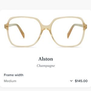 Warby Parker Alston glasses